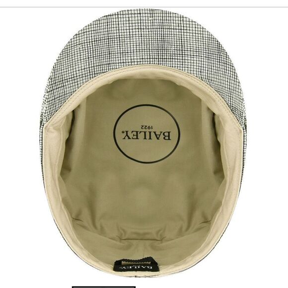 Bailey’s 1922 Lief Hat linen-cotton Black L Nwt‎ - Picture 5 of 10